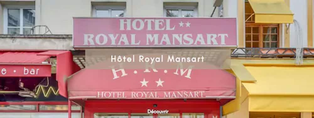 Hotel Royal Mansart Paris Eksteriør billede